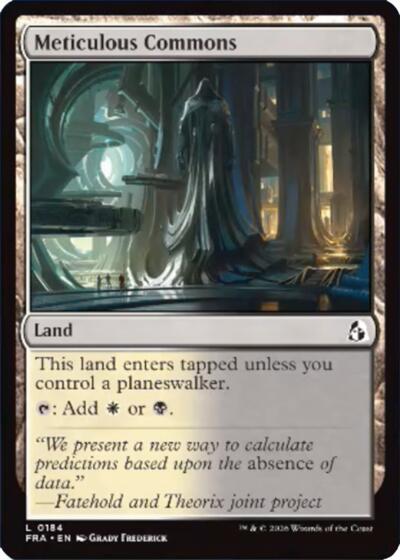 Meticulous Commons (Reality Fracture) Light Play
