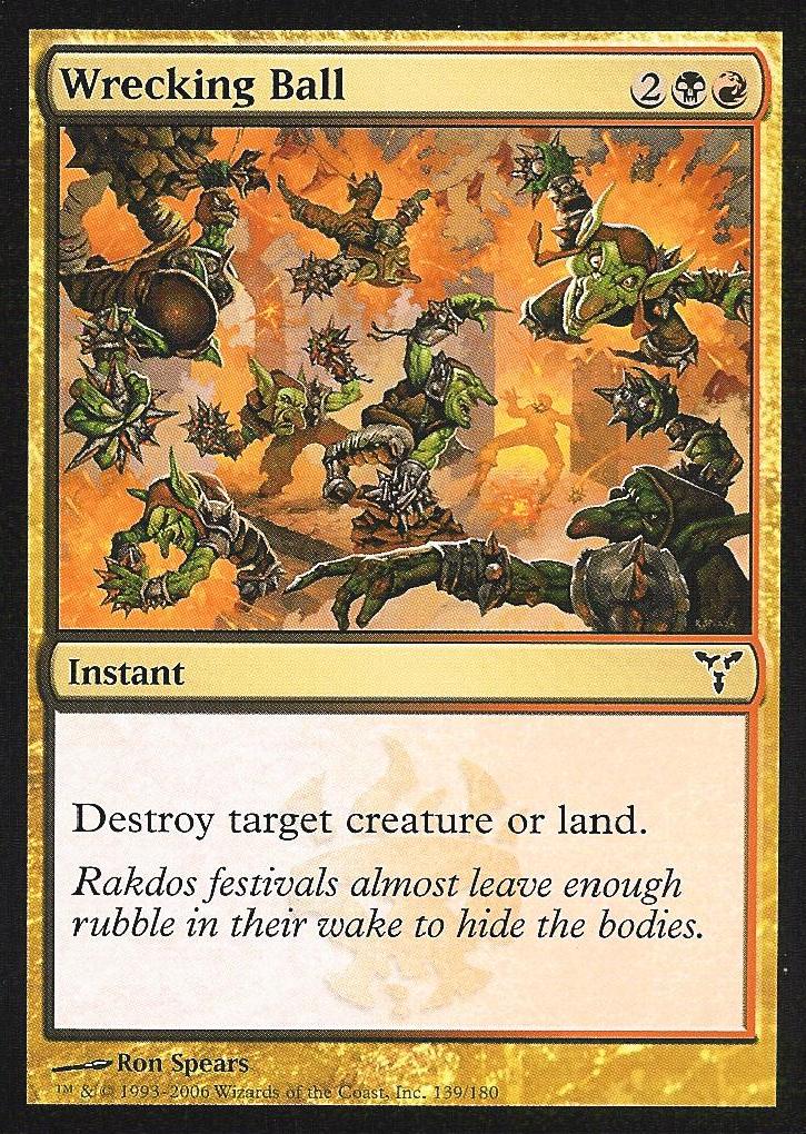 Wrecking Ball (Dissension) Medium Play