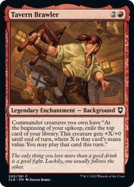 Tavern Brawler (Commander Legends: Battle for Baldur's Gate) Light Play