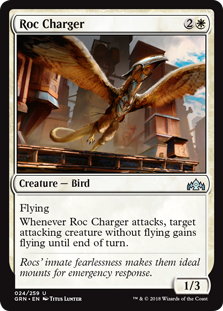 Roc Charger (Guilds of Ravnica) Light Play Foil