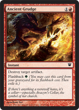 Ancient Grudge (Innistrad) Light Play