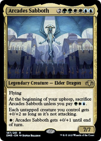 Arcades Sabboth (Dominaria Remastered) Light Play