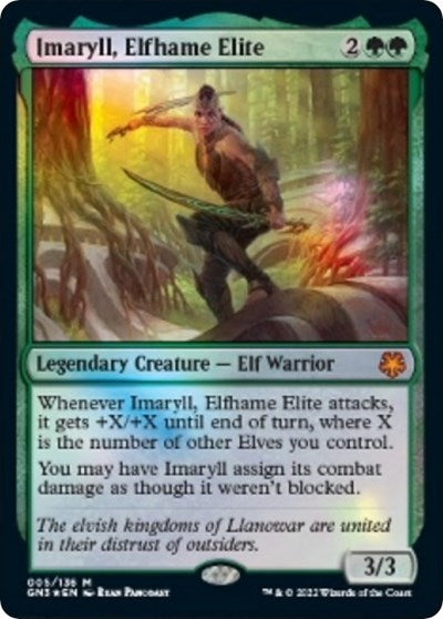 Imaryll, Elfhame Elite (Magic Game Night: Free-For-All) Light Play Foil