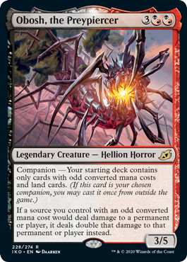 Obosh, the Preypiercer (Ikoria: Lair of Behemoths) Light Play