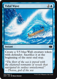 Tidal Wave (Duel Decks: Merfolk vs Goblins) Light Play