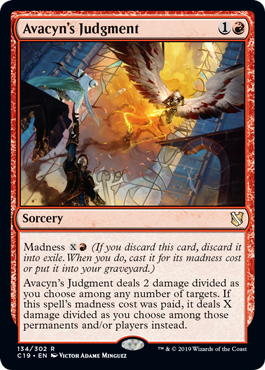 Avacyn's Judgment (Commander 2019) Medium Play