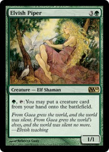 Elvish Piper (Magic 2010 Core Set) Light Play