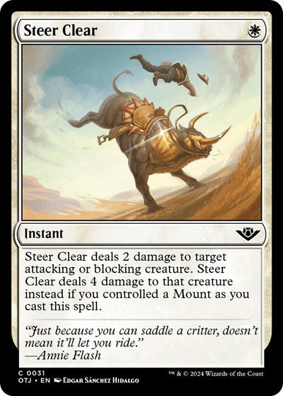 Steer Clear (Outlaws of Thunder Junction) Light Play