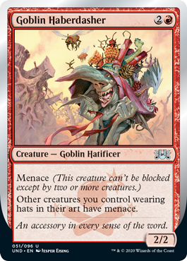 Goblin Haberdasher (Unsanctioned) Light Play