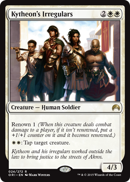 Kytheon's Irregulars (Magic Origins) Light Play