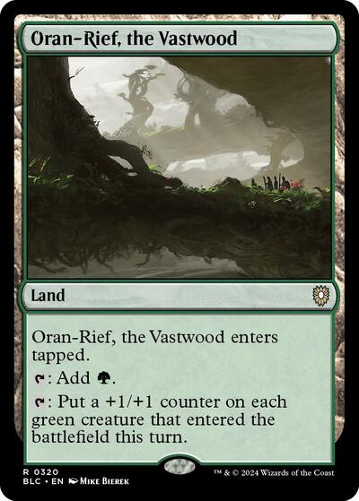 Oran-Rief, the Vastwood (Commander: Bloomburrow) Light Play
