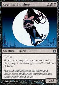 Keening Banshee (Ravnica) Light Play