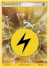Lightning Energy (Holon Phantoms) Damaged / Poor Holofoil