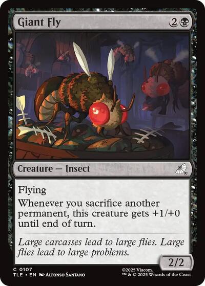 Giant Fly (Avatar: The Last Airbender: Eternal-Legal) Light Play Foil
