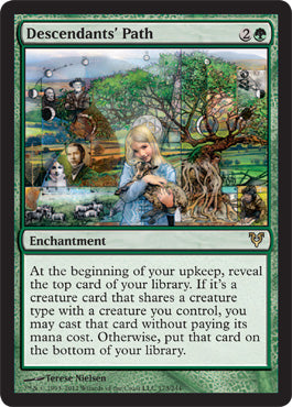 Descendants' Path (Avacyn Restored) Heavy Play