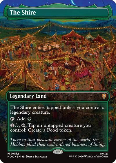The Shire (Borderless) (The Hobbit: Eternal-Legal) Light Play Foil