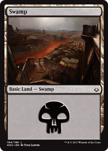 Swamp (194) (Hour of Devastation) Light Play