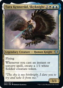 Tura Kennerud, Skyknight (Dominaria United) Light Play