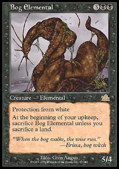 Bog Elemental (Prophecy) Light Play