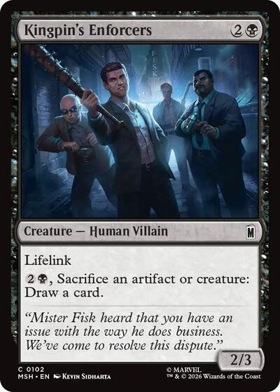 Kingpin's Enforcers (Marvel Super Heroes) Light Play