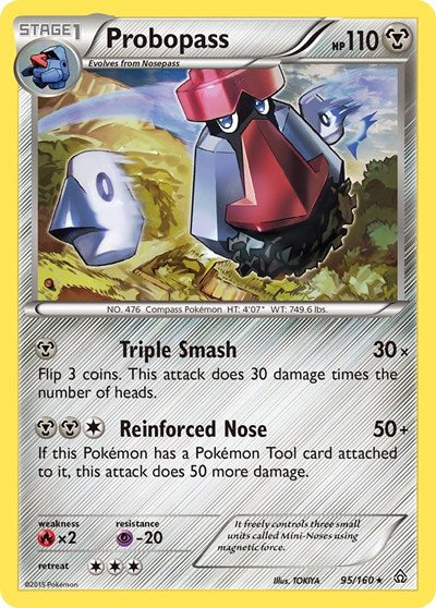 Probopass (XY - Primal Clash) Light Play
