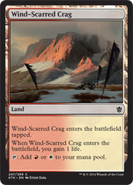 Wind-Scarred Crag (Khans of Tarkir) Light Play