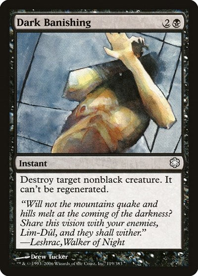Dark Banishing (Coldsnap Theme Deck Reprints) Light Play