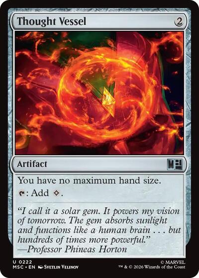 Thought Vessel (Commander: Marvel Super Heroes) Light Play