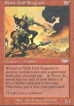 Skirk Drill Sergeant (Legions) Medium Play