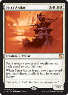 Serra Avatar (Commander 2018) Light Play