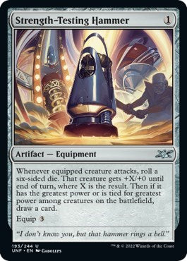 Strength-Testing Hammer (Unfinity) Light Play Foil
