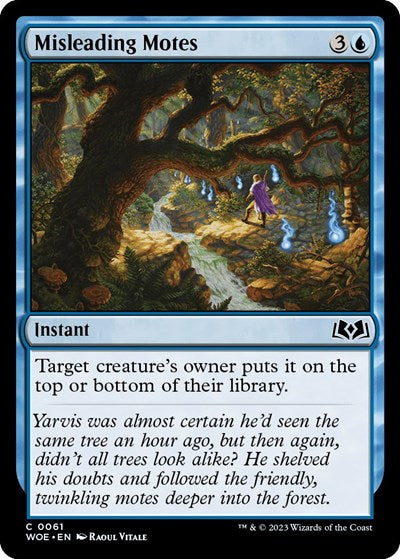 Misleading Motes (Wilds of Eldraine) Light Play