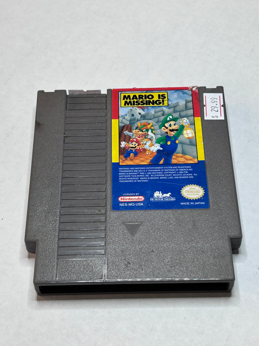 Mario Is Missing (NES)(cart only)