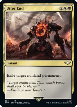 Utter End (Universes Beyond: Warhammer 40K) Light Play