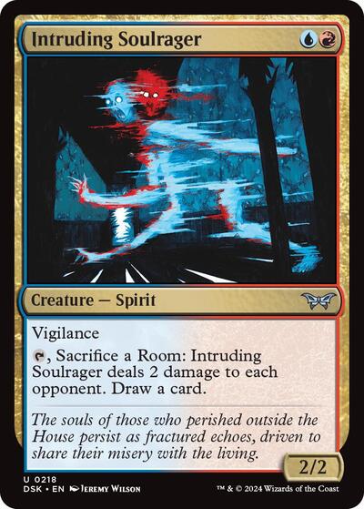 Intruding Soulrager (Duskmourn: House of Horror) Light Play