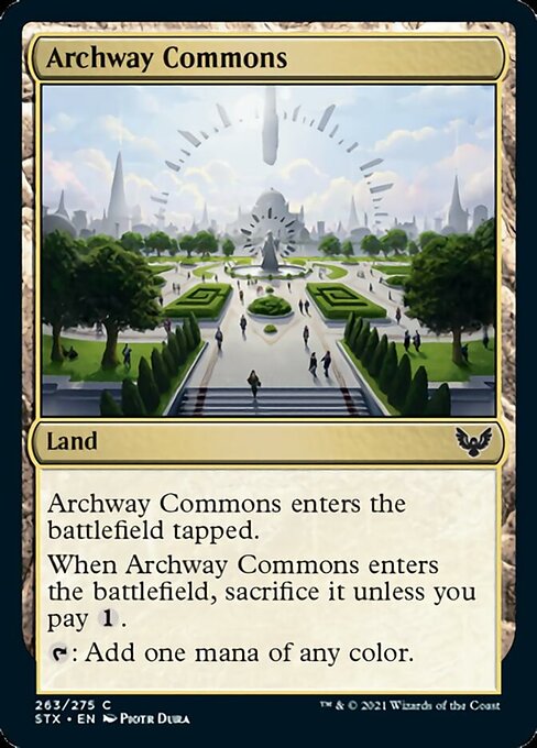 Archway Commons (Strixhaven) Light Play