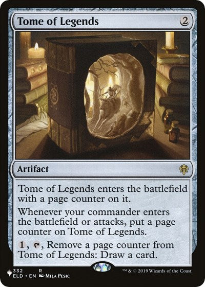 Tome of Legends (The List) Light Play