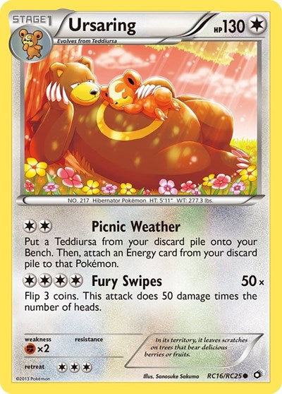 Ursaring (Legendary Treasures: Radiant Collection) Heavy Play Holofoil