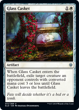 Glass Casket (Throne of Eldraine) Light Play Foil