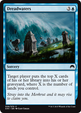 Dreadwaters (Magic Origins) Light Play