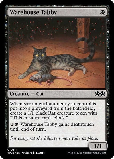 Warehouse Tabby (Wilds of Eldraine) Light Play