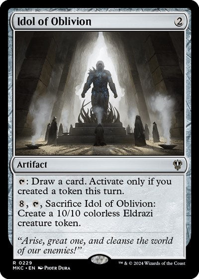 Idol of Oblivion (Commander: Murders at Karlov Manor) Light Play