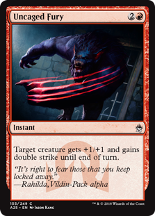 Uncaged Fury (Masters 25) Light Play