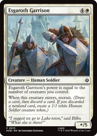 Esgaroth Garrison (The Hobbit) Light Play Foil