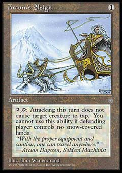 Arcum's Sleigh (Ice Age) Light Play