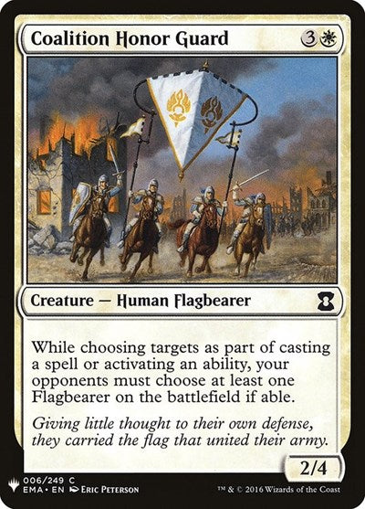 Coalition Honor Guard (Mystery Booster) Light Play