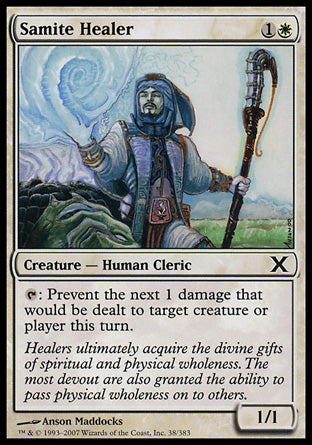 Samite Healer (10th Edition) Light Play