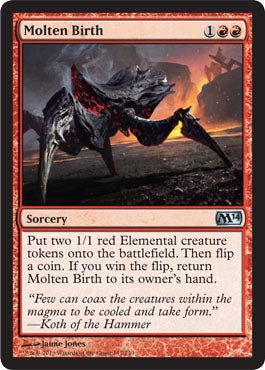 Molten Birth (Magic 2014 Core Set) Light Play