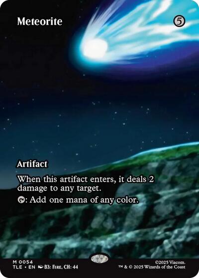Meteorite (Borderless) (Avatar: The Last Airbender: Eternal-Legal) Light Play