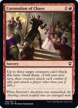 Coronation of Chaos (Commander Legends: Battle for Baldur's Gate) Damaged / Poor